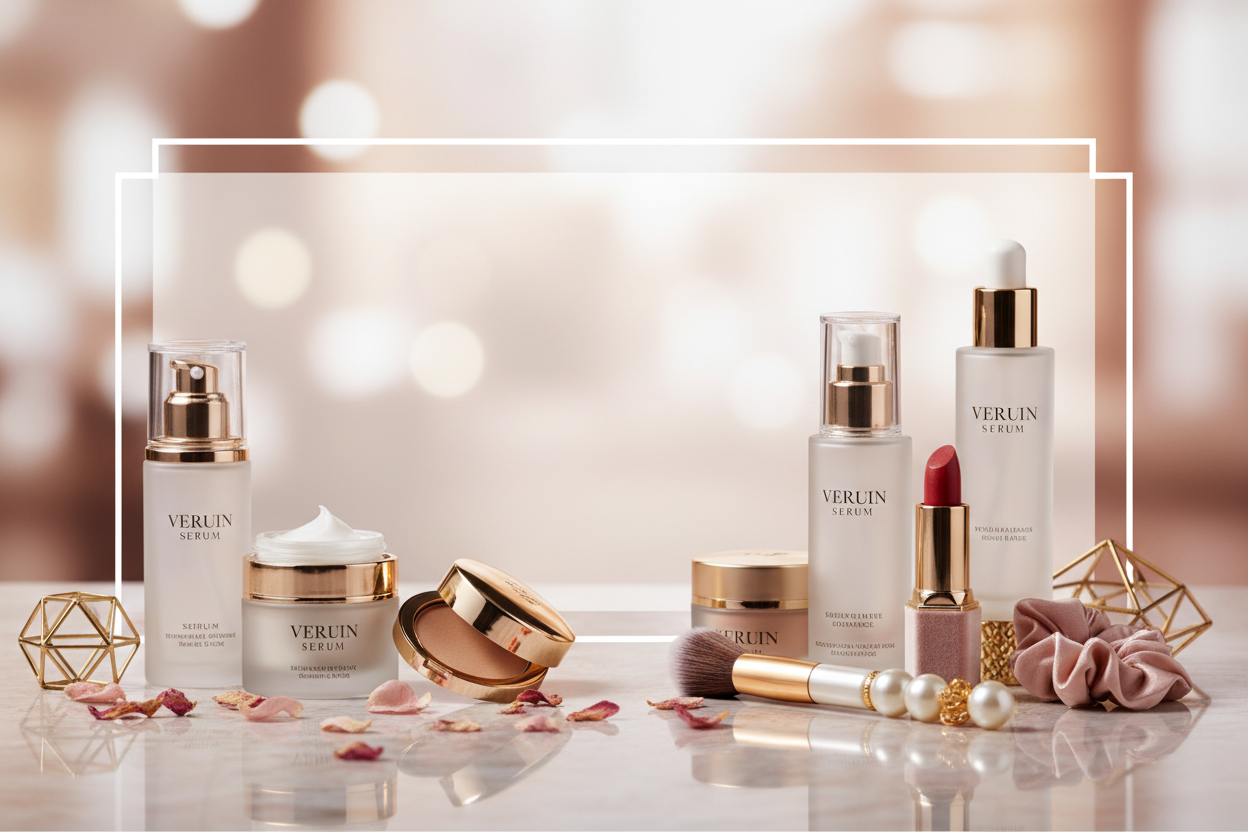 Luxurious beauty sale banner