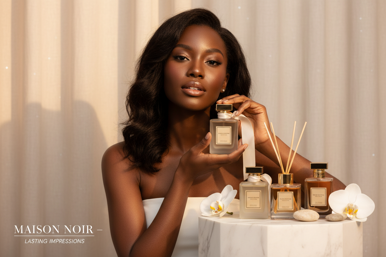 Signature Scents, Lasting Impressions With a black women 